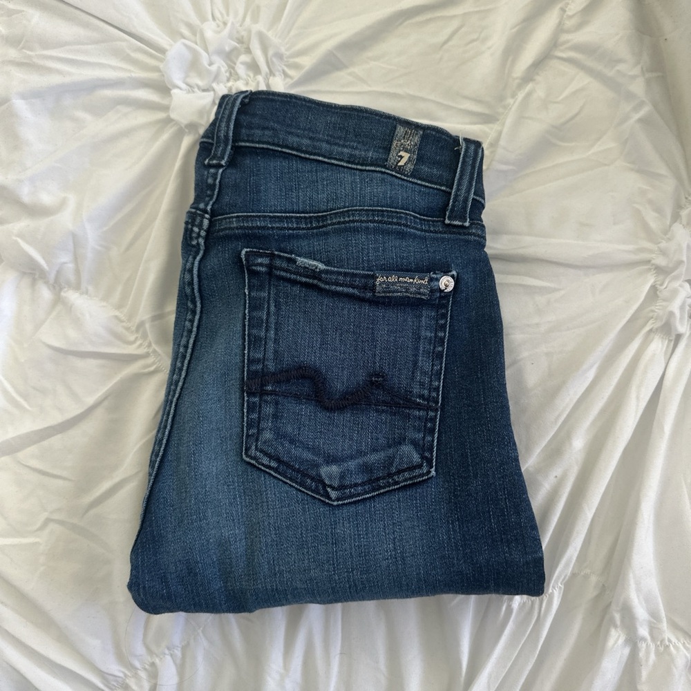 7 for all mankind jeans size 24